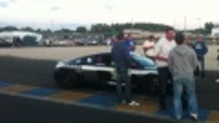 A “Police” Audi R8 Acts Bad At Le Mans